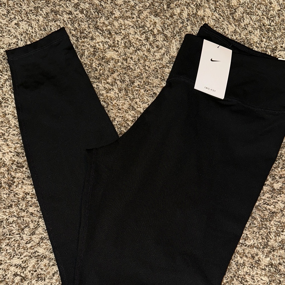 Nike Jet Black Active Leggings